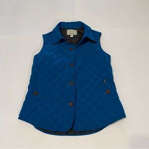 Faconnable Vibrant Blue Quilted Vest
